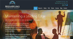 Desktop Screenshot of mediaworksgroup.com